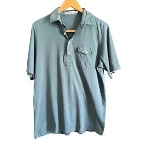 CRIQUET | Classic Players Shirt | Polo Shirt Slate Blue  | Size Medium